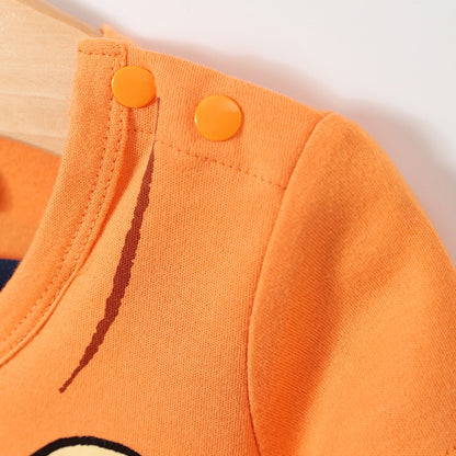 Spring and Autumn 0-18 months Newborn Cartoon Cosplay Cool 100% Cotton Long Sleeve Boy Baby Toddler Infant Onesie Costume Romper