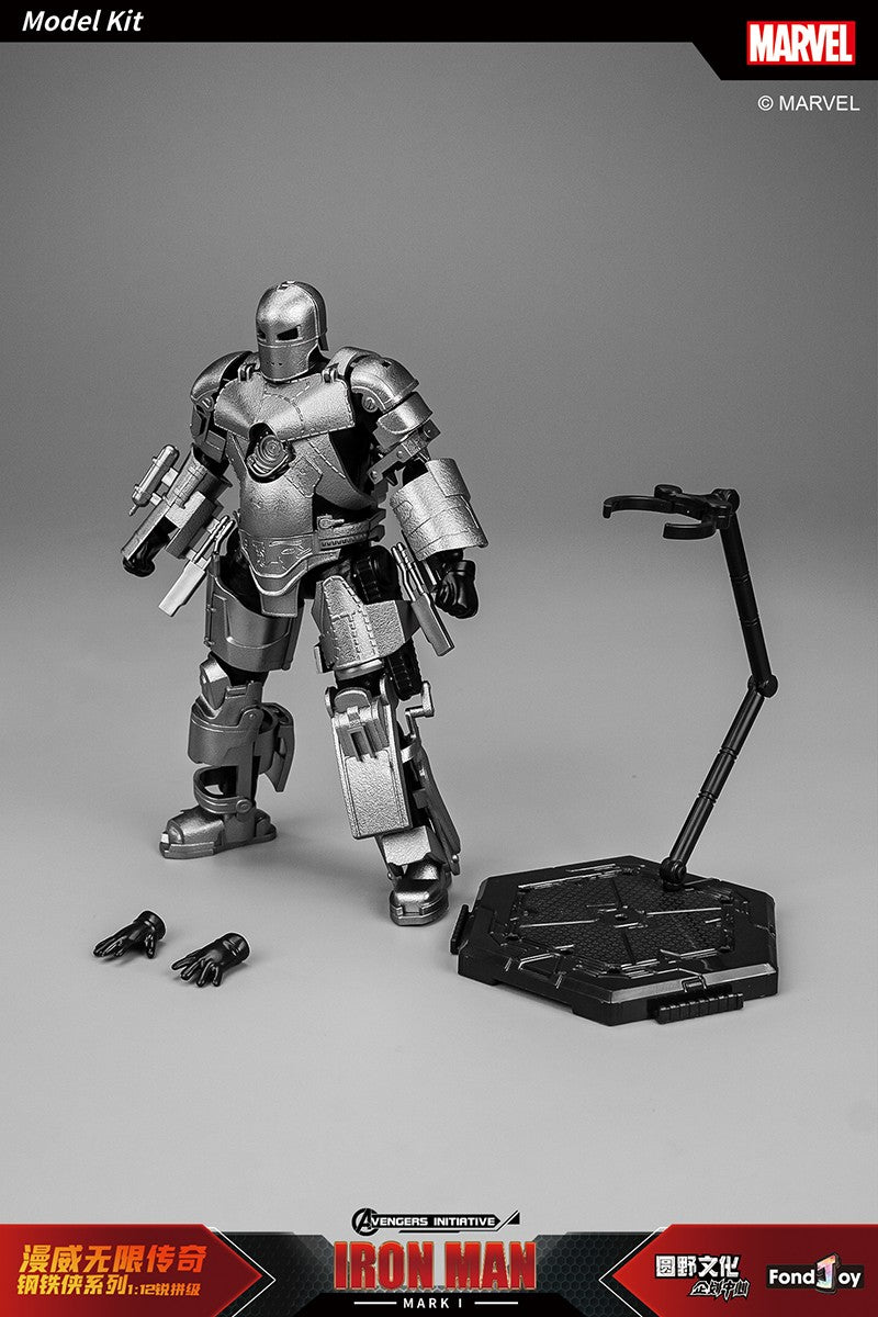 Fondjoy The Avengers Iron Man MK6 Joints Moveable Action Figures Toy 15cm ABS Material Model Toy Boy Birthday Gifts Hoilday Gift