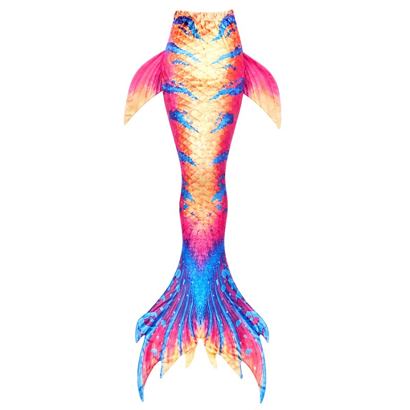 Beauty Fish Tail Cosplay Swimsuit Beach Swimmer Mermaid Costume (Excluding Fins) Halloween Costume