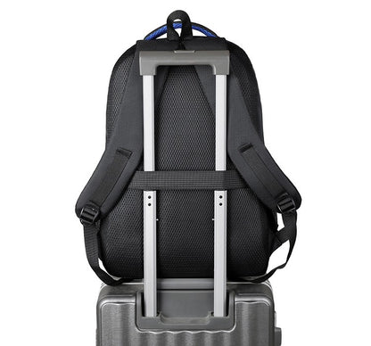 Durable Travel Laptop Backpack - Waterproof, Padded Laptop Compartment, Multiple Pockets, Essential for Business and College Stu