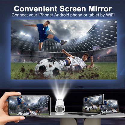 Projetor Magcubic HY300 Pro 4K 260ANSI Android 11 Portátil Dual WiFi6 BT5.0 Cinema ao Ar Livre Home Theater Suporta 720P
