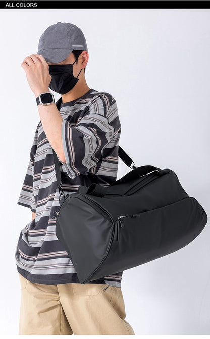 Travel Duffel Handbag Dry Wet Outdoor Business Trip Short Distance Shoulder Bag Large Fitness Gym Yoga Sports Luggage Tote Pack