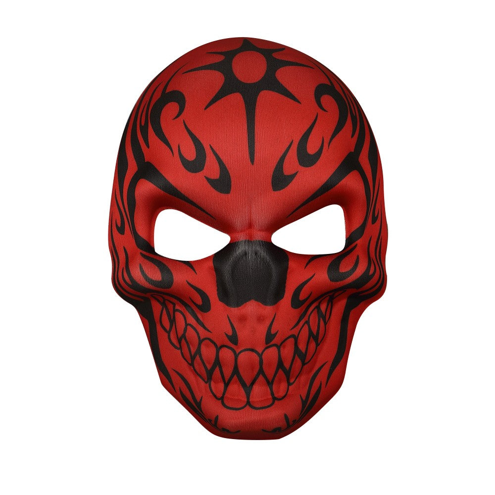 2023 Masks Mexican Day of The Dead Skull Mask Cosplay Halloween Skeletons Print Masks Dress Up Purim Party Costume Prop