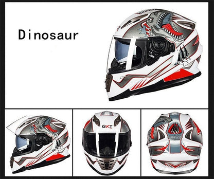 Capacetes de Moto Fechados Mais Recentes para Downhill Casco de Moto para Motociclismo Capacete De Moto Aprovado pelo DOT para Homens e Mulheres Kask GXT