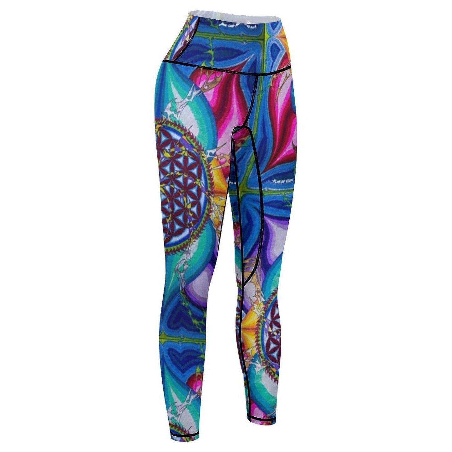 Flor De Vida Leggings Women's trousers Golf wear Women sportwear Sports pants woman Womens Leggings