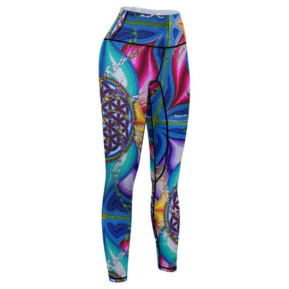 Flor De Vida Leggings Women's trousers Golf wear Women sportwear Sports pants woman Womens Leggings