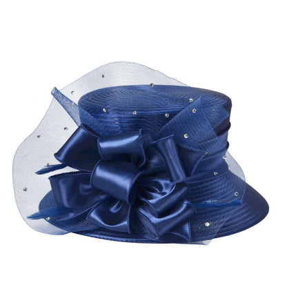 Chapéus de igreja elegantes e sofisticados para mulher, com diamantes, 2025, chapéus de casamento, fascinators para mulher