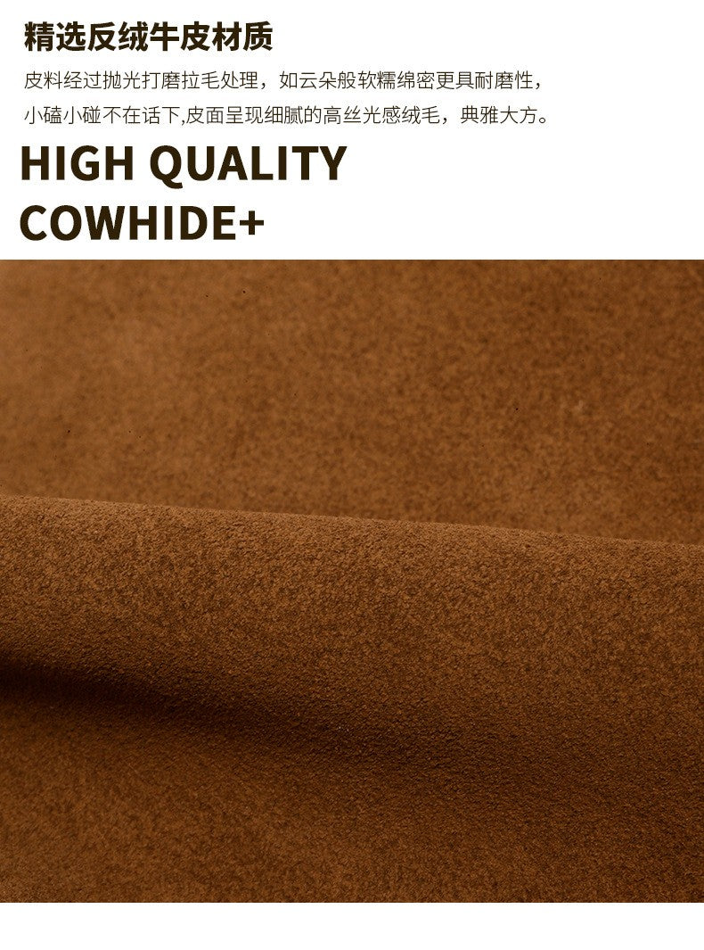 Hifashion Vintage Suede Genuine Leather Underarm Shoulder Bags For Women 2025 Luxury Designer Hobo Tote Office Ladies Handbags