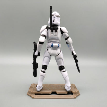 Lote de 3 Bonecos Soltos Star Wars Elite Force 501st 442nd Shadow Utapau Gree Shock Battalion Trooper 3.75" Coleção