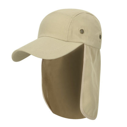 Outdoor Sport Hiking Camping Visor Hat UV Protection Face Neck Cover Fishing Sun Protcet Cap Fishing Cap Rain Hat Sun Hat Jungle