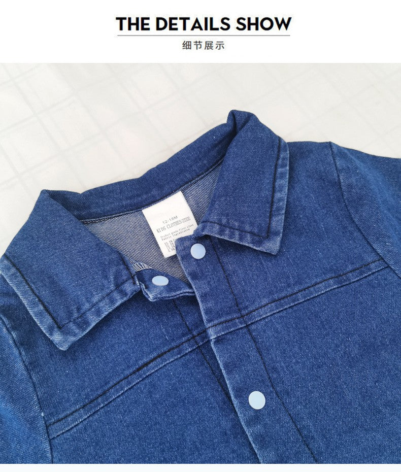 Macacões de Bebê IENENS Roupinhas de Recém-nascidos Macacão Jeans Peça Única 0-18 Meses Menino Menina Roupas Macias Roupas Infantis
