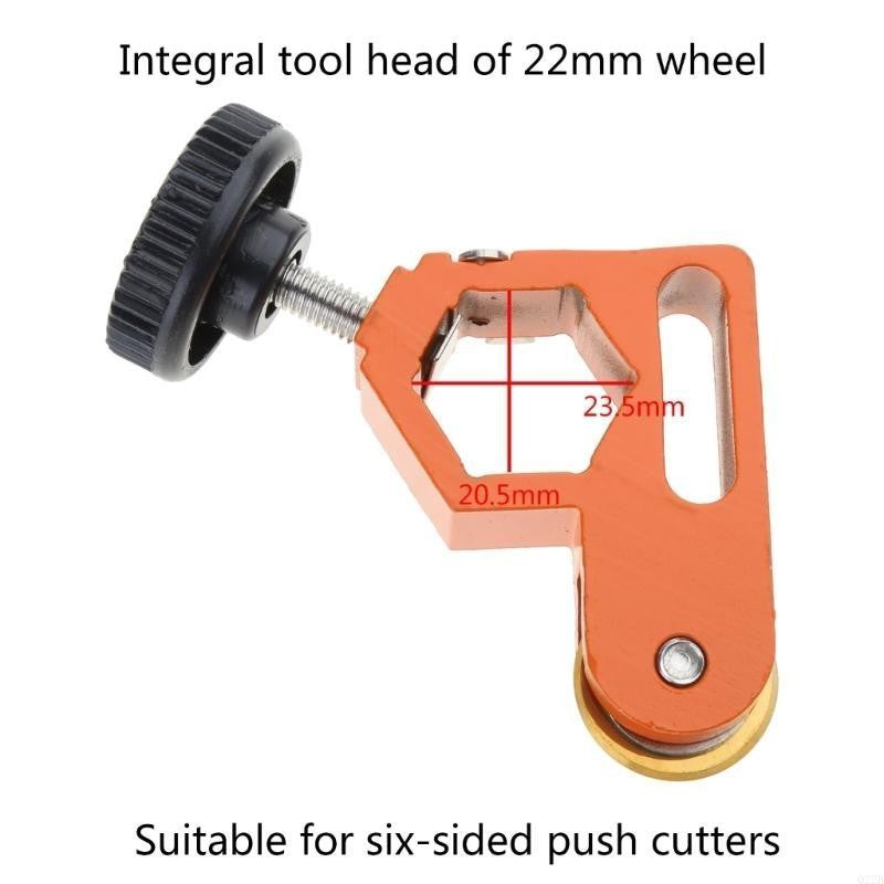 Cortador de Empurrar em T Quebra-Janelas para Cortar Grandes Rodas de 22mm para Ladrilhos Cerâmicos Placas Projetos de Construção DIY