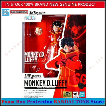 Atacado Bandai 100% Genuíno One Piece Model Kit Anime Figures SHF Monkey D Luffy Nami Shanks Roronoa Zoro Romance Dawn