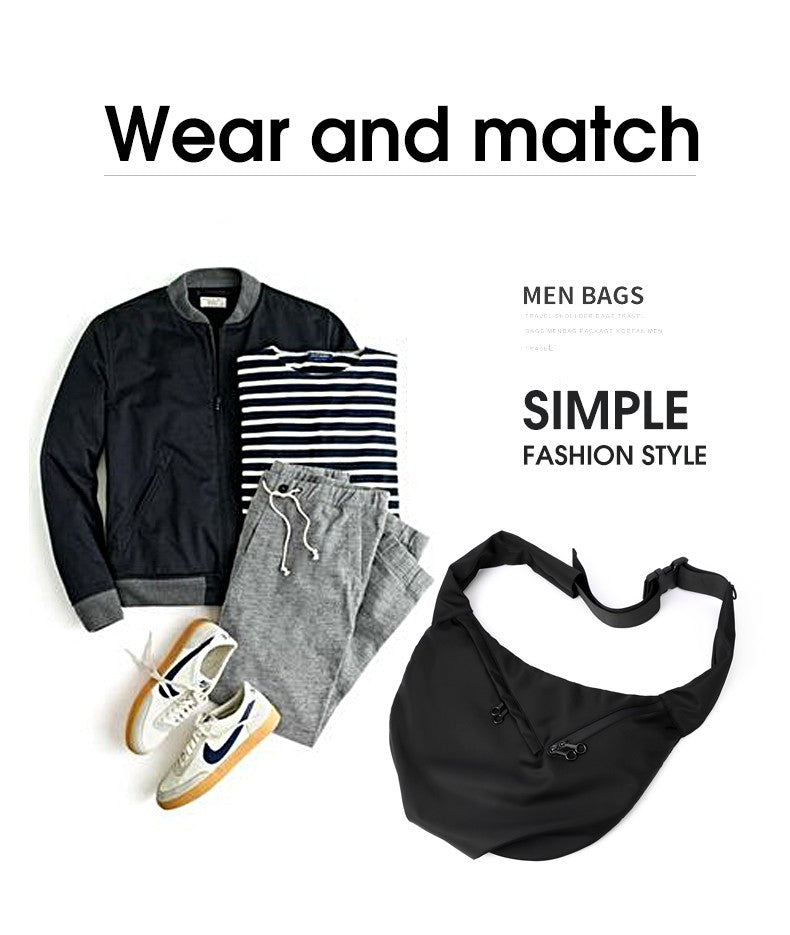 Waterproof Men Travel Handbag Large Capacity Messenger Bag Unisex Crossbody Nylon Shoulder Bag Luxury Crossbody Bags for Men