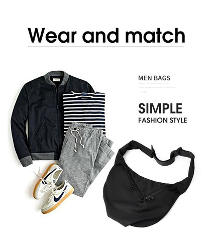 Waterproof Men Travel Handbag Large Capacity Messenger Bag Unisex Crossbody Nylon Shoulder Bag Luxury Crossbody Bags for Men