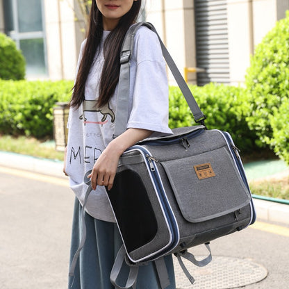 Bolsa De Gato Para Bicicleta, Bolsa De Cachorro, Bolsa Para Animais De Estimação, Mochila Portátil Para Uso Externo, Adequada Para Transportar Bicicletas E Motocicletas
