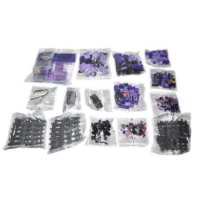 DIY MOC City Series Train Metro Tracks Building Blocks Railroad Conveyance Kids Model Bricks Toys Brinquedos for Children Gifts