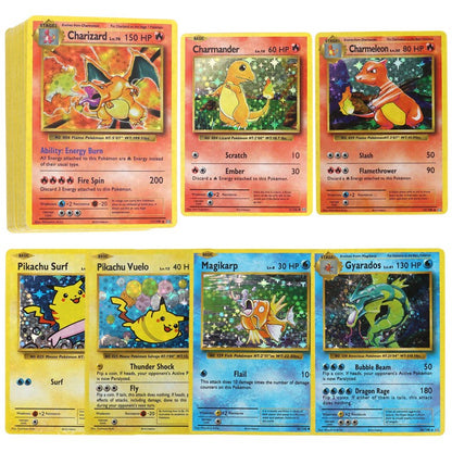 New Holographic Pokemon Cards Scarlet Violet 80Vmax 20EX English Letter Pokemon trading card Kids Gift