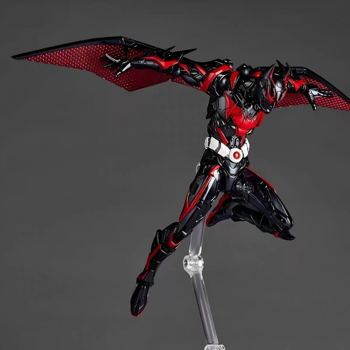 AMAZING YAMAGUCHI 1/12 Scale PVC Action Figures Kaiyodo Revoltech Batman Beyond Batman Ver. Model Collection Toy