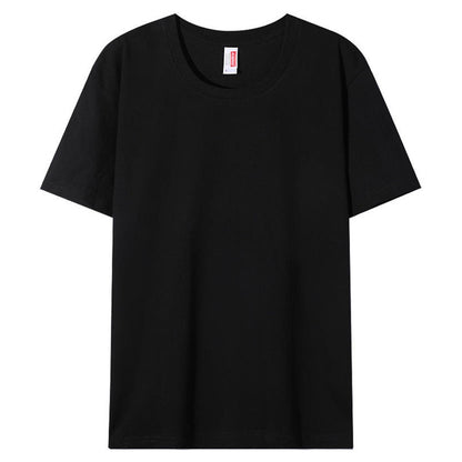 Plain Cotton T Shirts Wholesale High Quality Crew Neck Tshirt Unisex Tee Shirt Blanc White Tshirt For Men Camisetas Masculinas