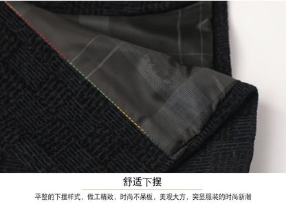 The new Chenier suit is a high-quality men's fashionable business trend stylish suit jacket for spring and autumn