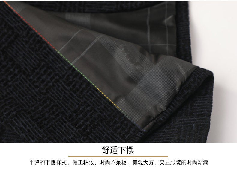 The new Chenier suit is a high-quality men's fashionable business trend stylish suit jacket for spring and autumn