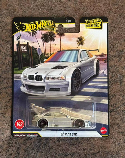 2026 Novas Hot Wheels Premium Boulevard 29 Nissan 300ZX/BMW M3 GTR Pontiac Toyota Dodge Carros de Brinquedo Diecast Escala 1:64 Presente Para Meninos