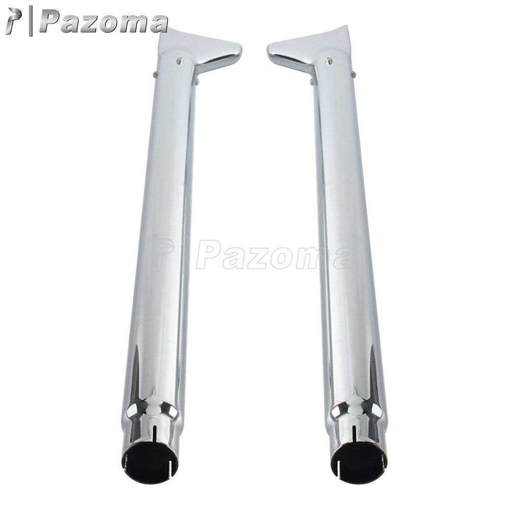 For Harley Softail Breakout Standard Slim Deluxe 2007-17 Motorcycle 33/36/39/42" Fishtail Exhausts Slip On Exhaust Pipe Muffler