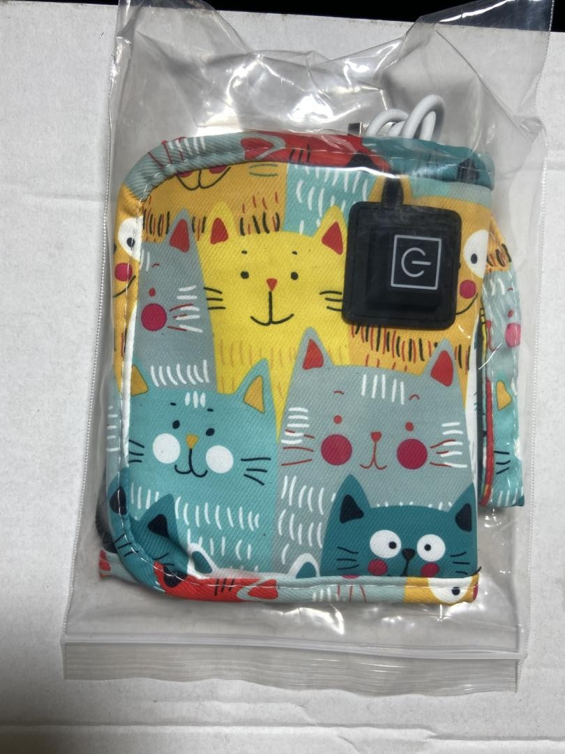 Cartoon Warm Milk Cover Three-level Heating Constant Temperature Bottle Cover Portable Universal Baby Bottle Insulation Cover