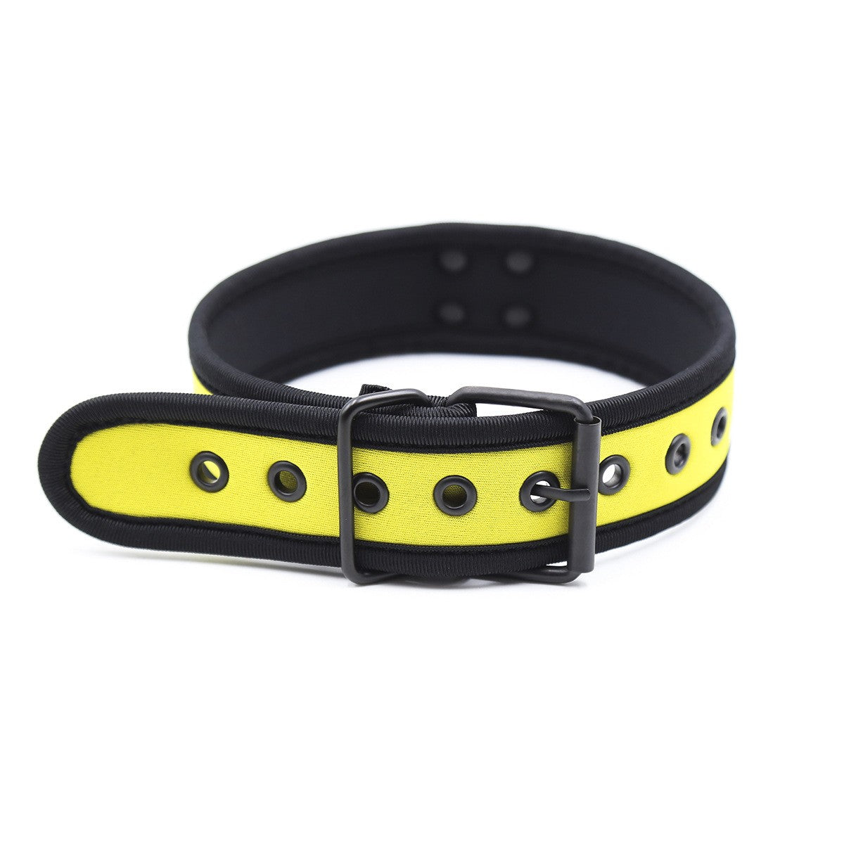 Yellow Neoprene dog headgear vest collar armband costume party costume mask cosplay Halloween gift Christmas gif