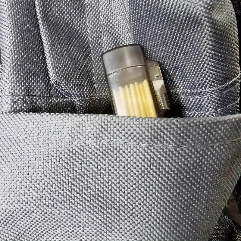1 Suporte para Palito e Cotonete Transparente À Prova de Vazamentos Organizador de Viagem Design Cilíndrico para Acampamento e Uso ao Ar Livre Dispensador de Palitos