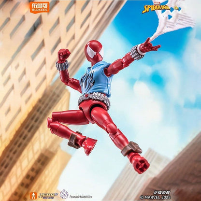 Bonecos de Montar Blokees Hobie Brown Spider-Man Duende Verde Homem-Areia Electro Shocker Spider-Man 2099 Brinquedos de Coleção Montáveis Presentes