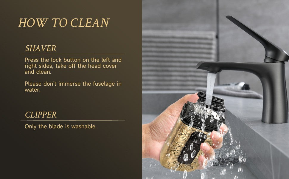 Foil Shavers for Men with Head Shaving, Hair Beard Trimmer, Face Mustache Grooming Kit, Bald Head Shavers  and  and Haircutting