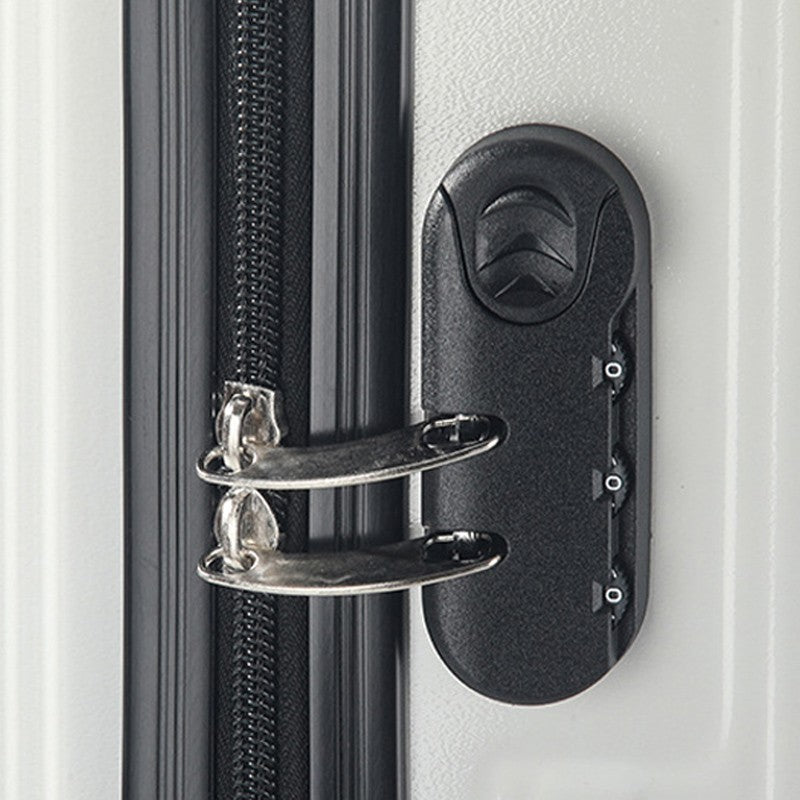 Mala de Bordo Pequena de 18 Polegadas ABS com Múltiplos Compartimentos e Divisória para Molhados e Secos para Viagens a Negócios e Viagens Curtas