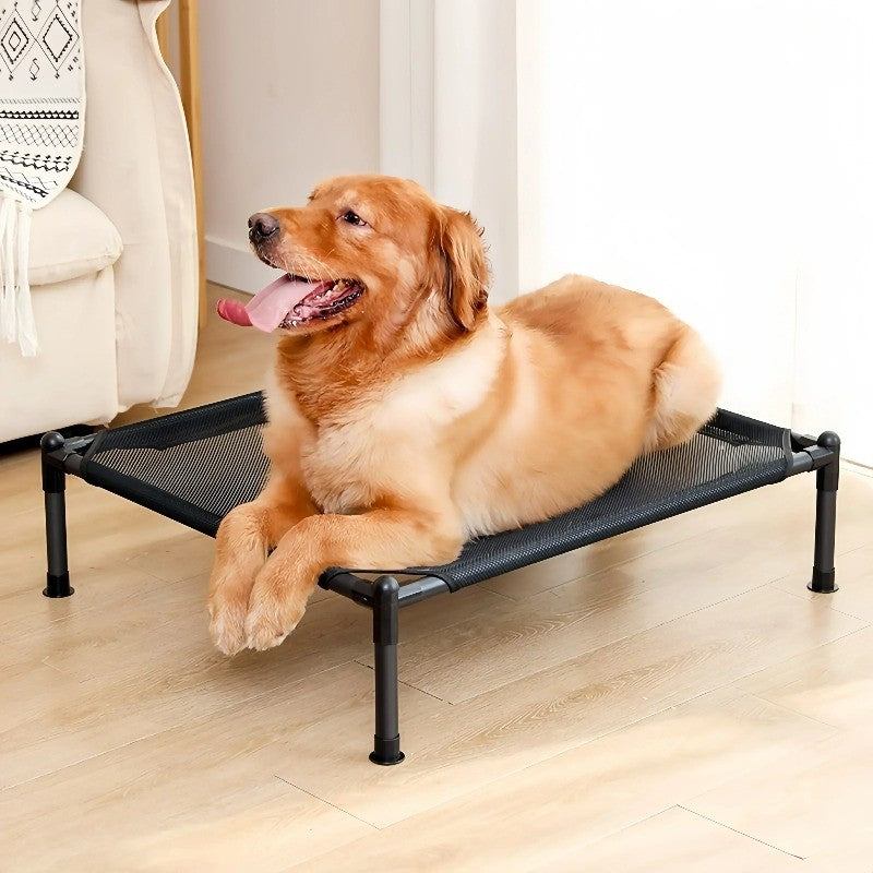Cama de cachorro dobrável indestrutível para animais de estimação ao ar livre, camas de cachorro em promoção, resfriamento de verão, lavável