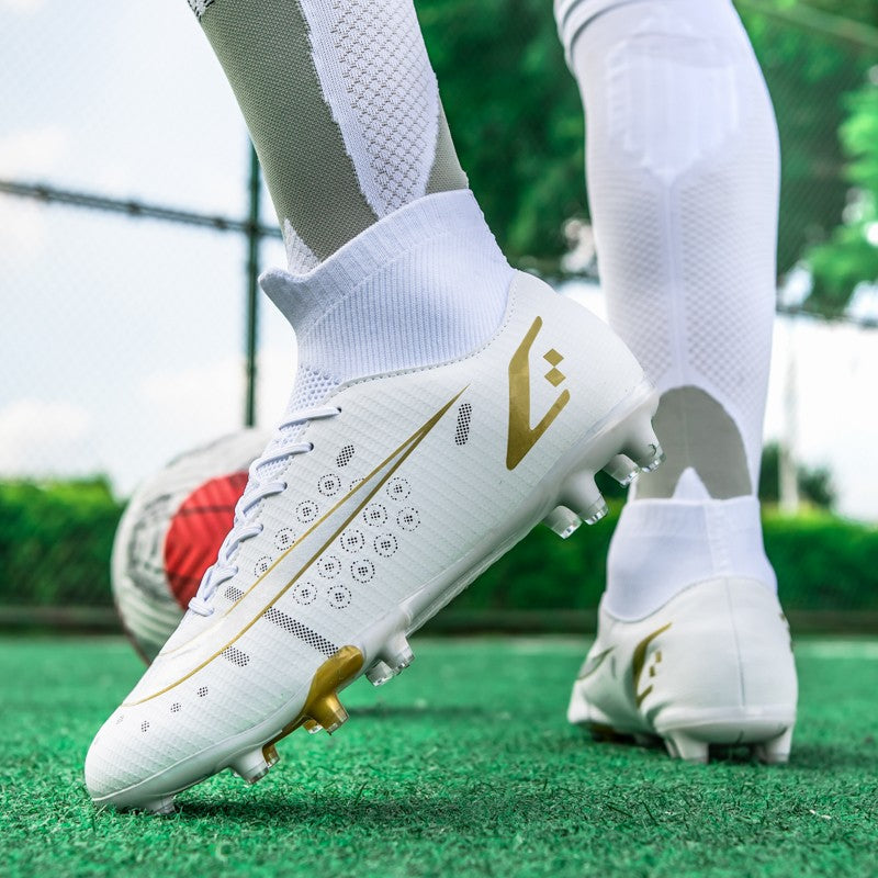 TF/FG Soccer Sneakers Youth Professional Training Football Boots Men Outdoor Lawn Non-Slip Soccer Shoes Hot Sale Soccer Cleats