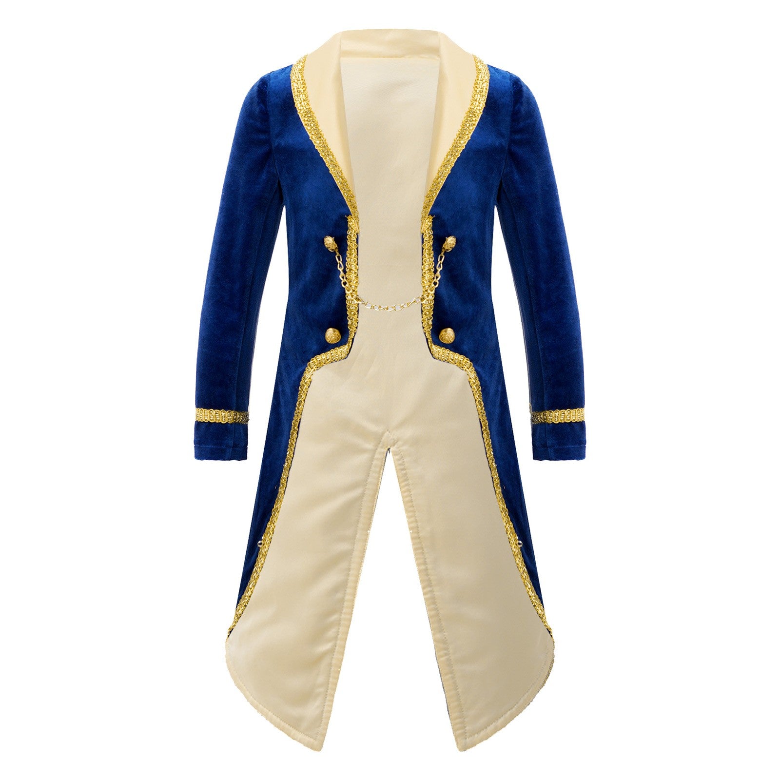 Boys Girls Prince Tuxedo Jacket Turn-Down Collar Coat Halloween Masquerade Theme Party Cosplay Costume Birthday Party Tailcoat