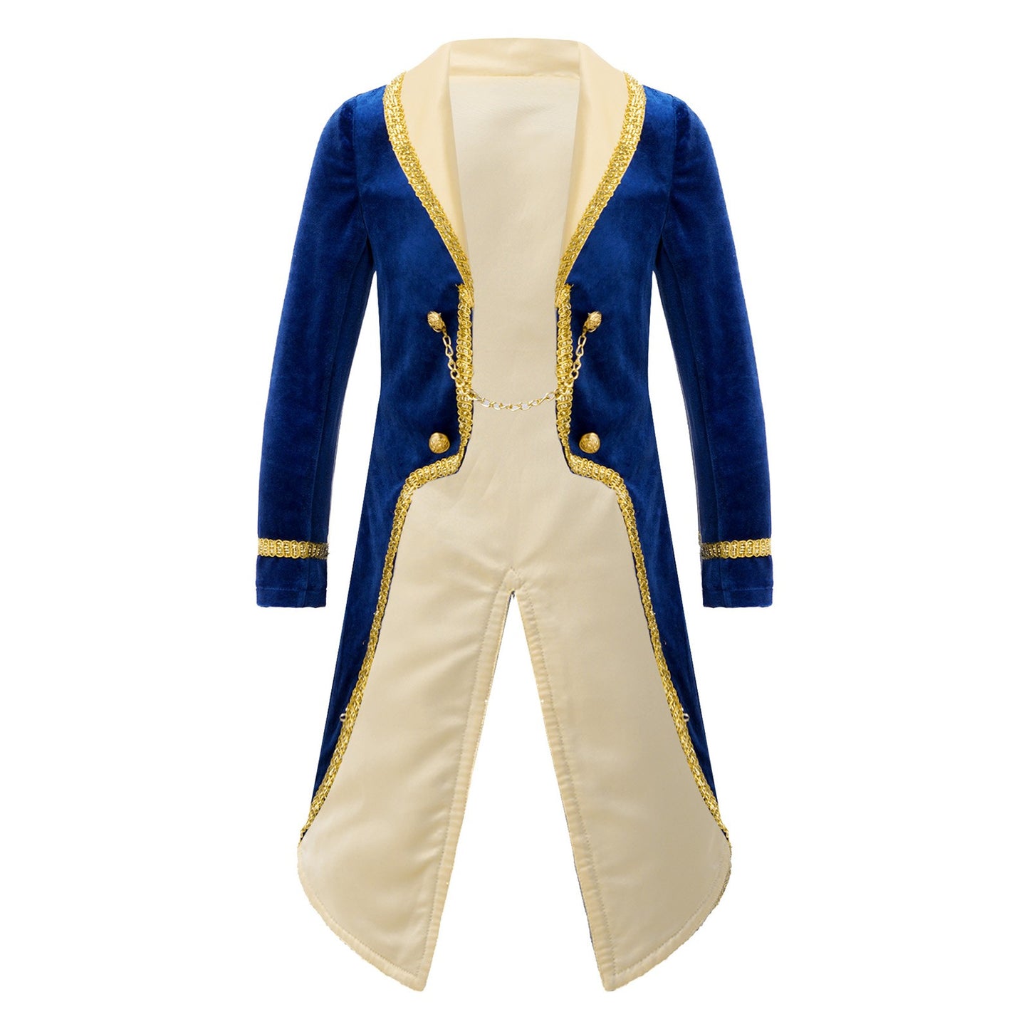 Boys Girls Prince Tuxedo Jacket Turn-Down Collar Coat Halloween Masquerade Theme Party Cosplay Costume Birthday Party Tailcoat