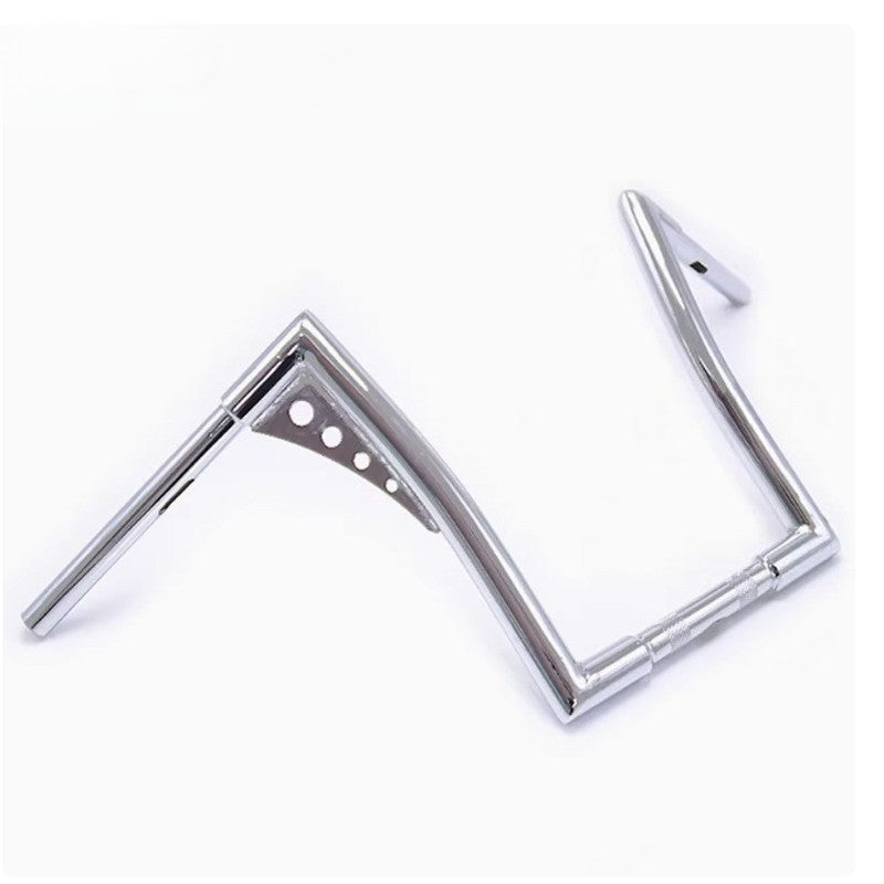 Guidões de motocicleta Glide de 10/12/14/16 polegadas para Harley 883 883n 883XL 1200 Hardman Soft Tail HONDA Iron Horse
