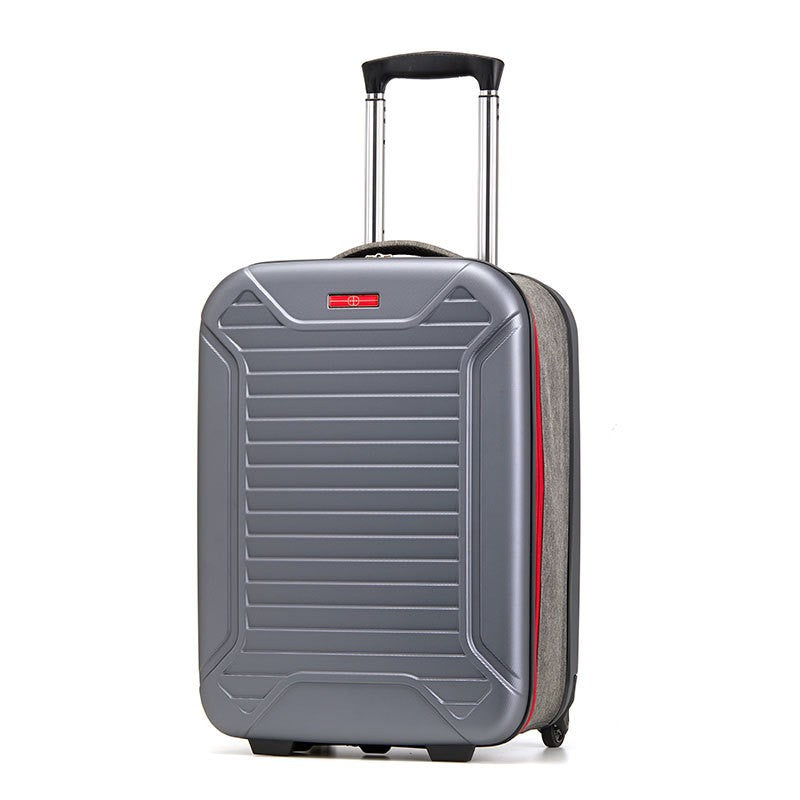 Nova mala de viagem dobrável, design multifuncional de 20 polegadas, para embarque e negócios, com senha
