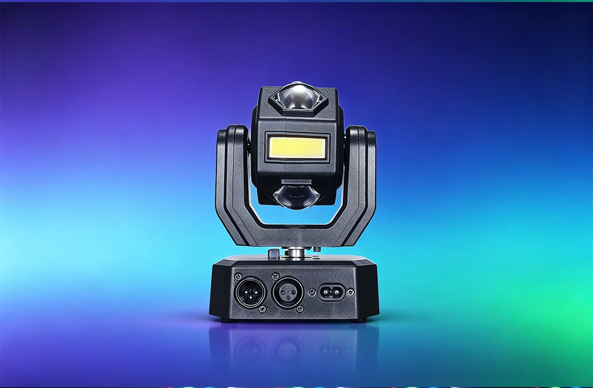 Mini Moving Head Light DMX Sound Control Remote for Disco DJ Strong Beam Wedding Event Lighting Home Party Decoration