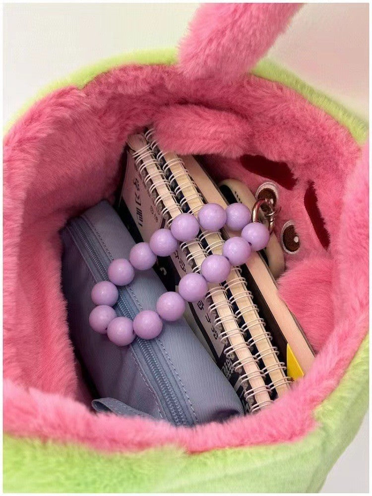 Disney Winnie Bear Turn Into Tigger Plush Handbag Cartoon Reversible Lotso Change To Alien Plush Doll Bag Xmas Women Girls Gift