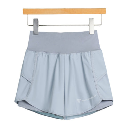 DRUR Sports Shorts Women High Waist Loose Yoga Shorts With Pocket Female Short Pants Woman's Gym Running Shorts Fitness Clothes