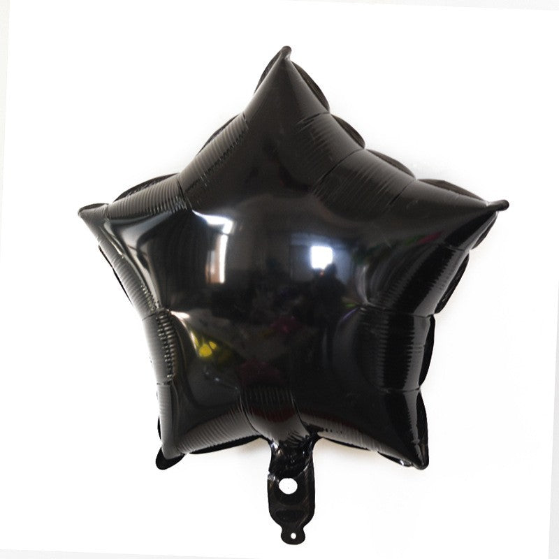 10pcs 18inch Star Foil Balloons Helium Balloon Children toy Gift 1st Birthday Party Wedding Decorations kids Globos Baby Shower