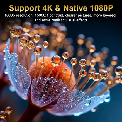 projector 4k A2pro 4K WiFi Projector - Dual Screen, Android OS, Home Theater, Supports Gaming & Karaoke