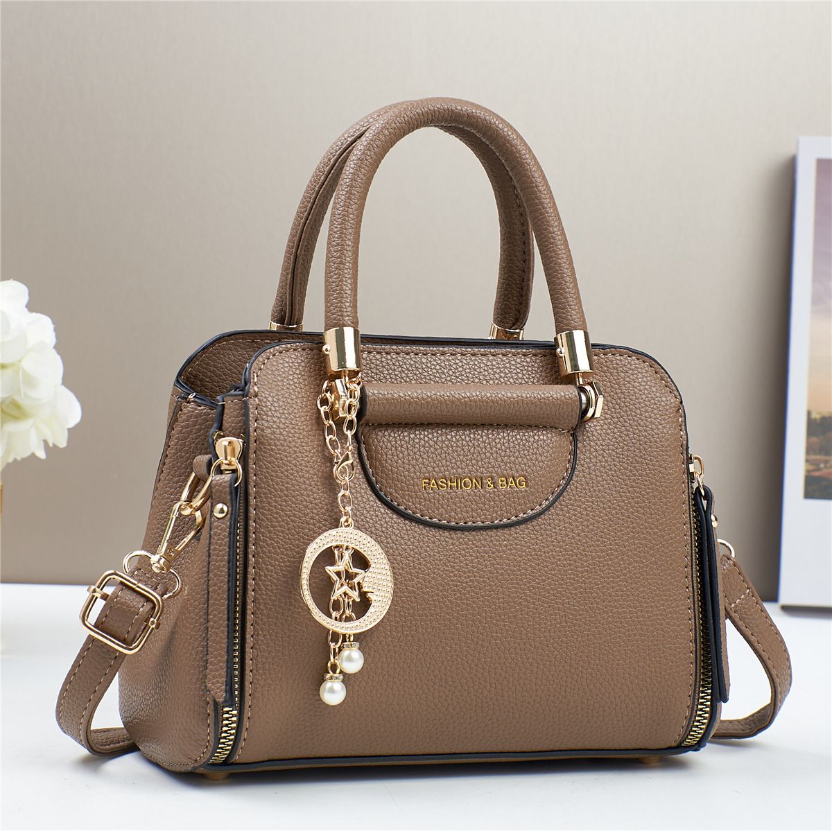 New Soft Leather Luxury Handbags Women's Bags Designer 3 Layer Shoulder Crossbody Sac Ladies Large Capacity Shopping Tote Bags