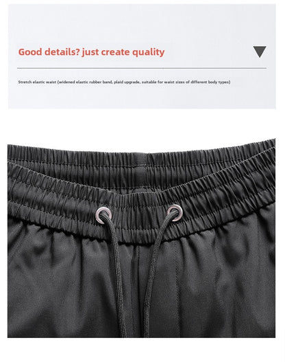 Men's Down Pants Autumn Winter New Solid Color Thickened Warm Outdoor Travel Adventure Harem Pants Men's Plus Size Casual Pants