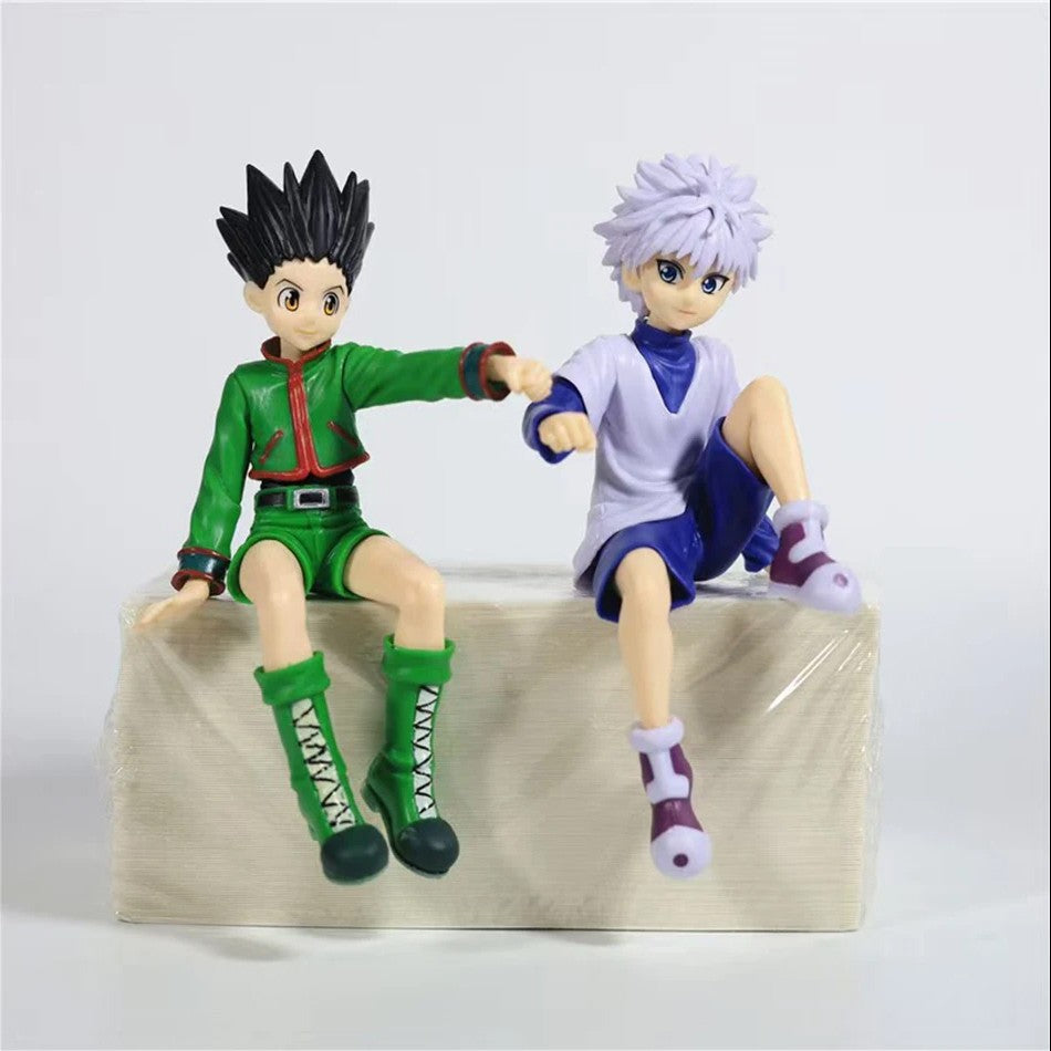 Anime Hunter x Hunter figuras de juguete 11-14cm Gon Freecss Alluka Zoldyck figura de acción Chrollo Lucilfer/Kurapika PVC model