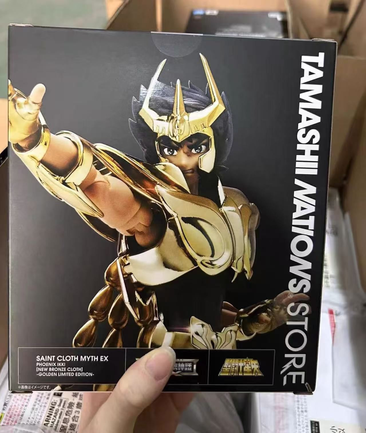Bandai EX Saint Seiya Fênix Ikki Dourada Cloth Mítica Boneco de Ação Edição Limitada TNT Presente Colecionável Em Estoque