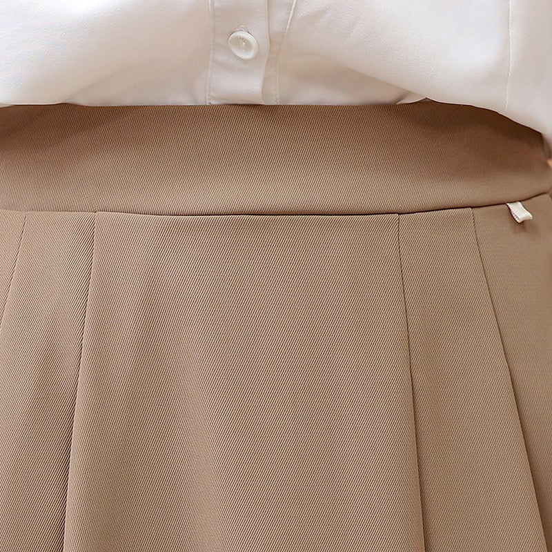 2024 New Solid Color Fringe Skirt Summer Classic Clothing Women's Loose Plus Size Skirt New Street Elegance Calf Belly Skirt